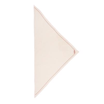Lala Berlin Triangle Solid Logo M Tørklæde Peony